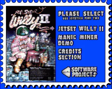 Jet Set Willy II screen shot title